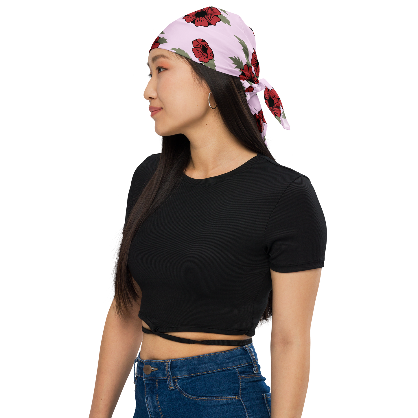 Red & Pink Bandana