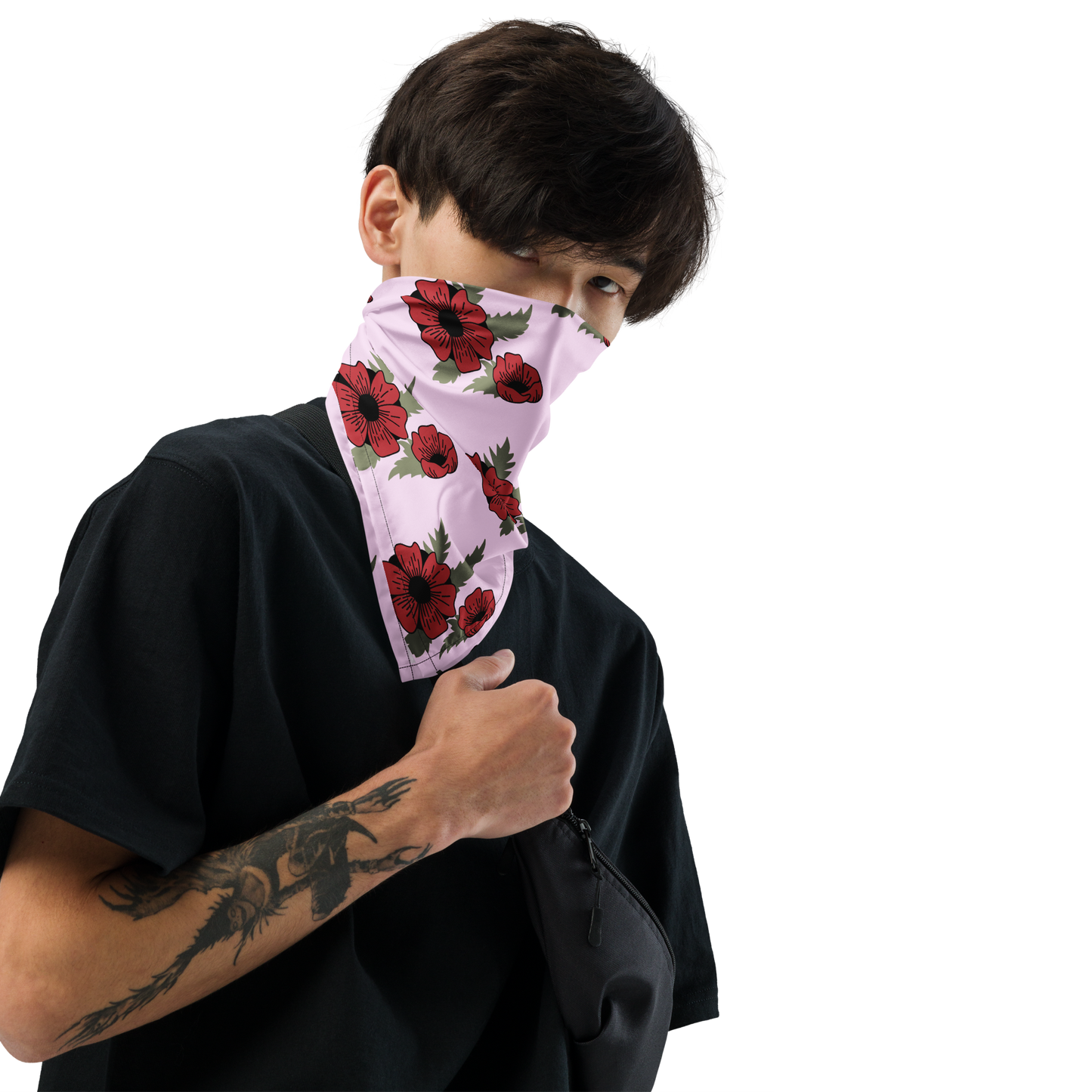 Red & Pink Bandana