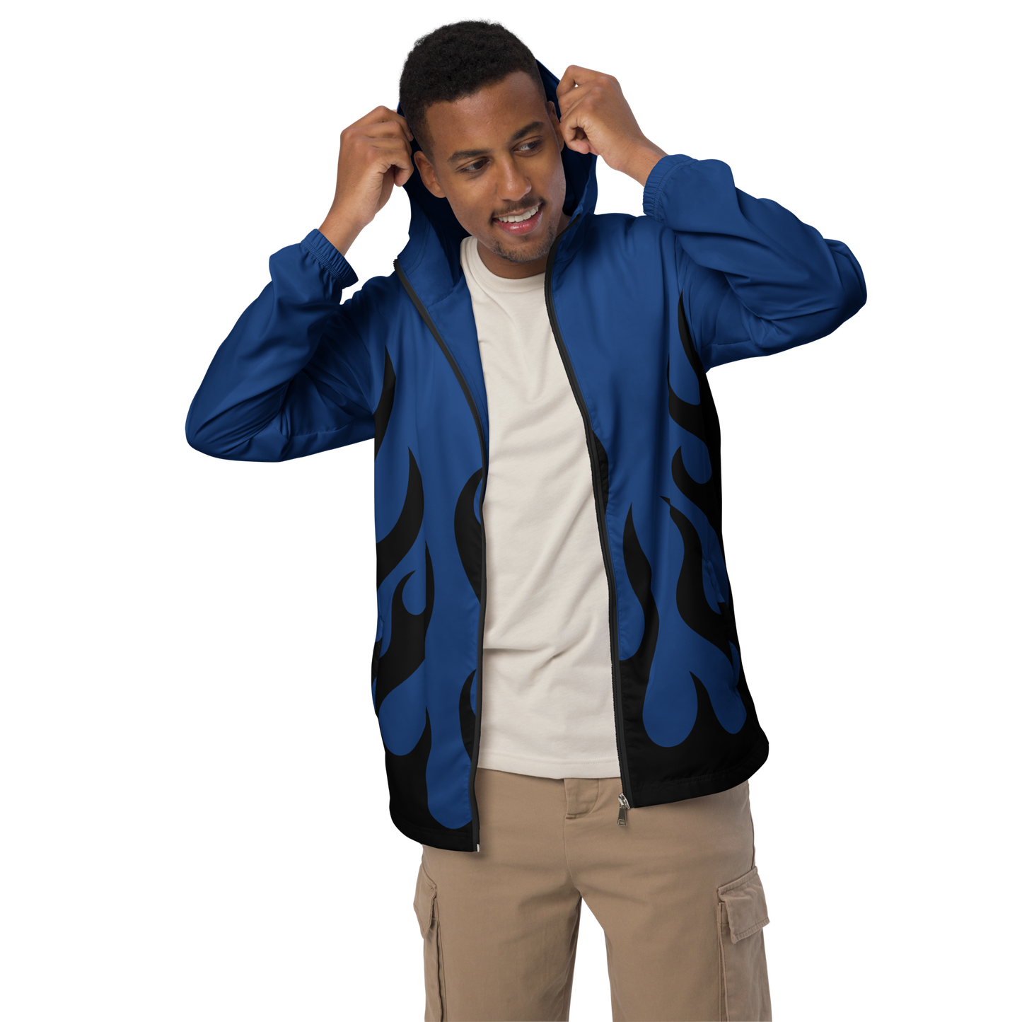 Men’s Windbreaker - Dark Cerulean