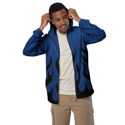 Men’s Windbreaker - Dark Cerulean