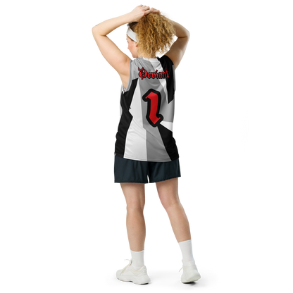 Deviant Nation Unisex Basketball Jersey - Recycled