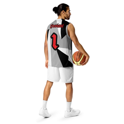 Deviant Nation Unisex Basketball Jersey - Recycled