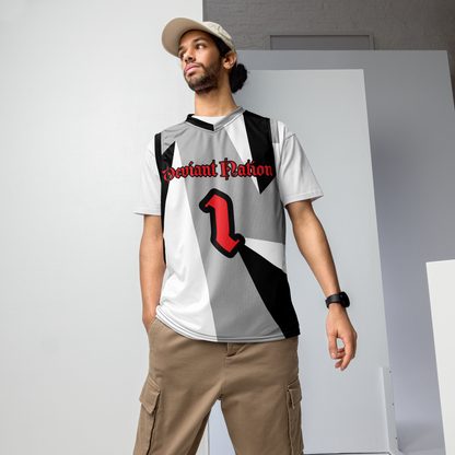 Deviant Nation Unisex Basketball Jersey - Recycled