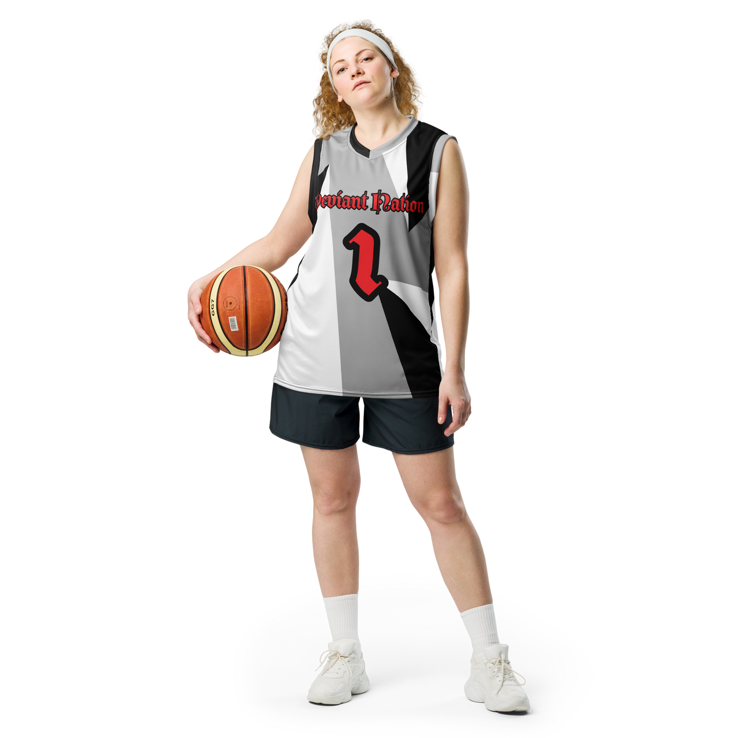 Deviant Nation Unisex Basketball Jersey - Recycled