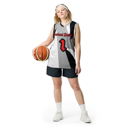 Deviant Nation Unisex Basketball Jersey - Recycled