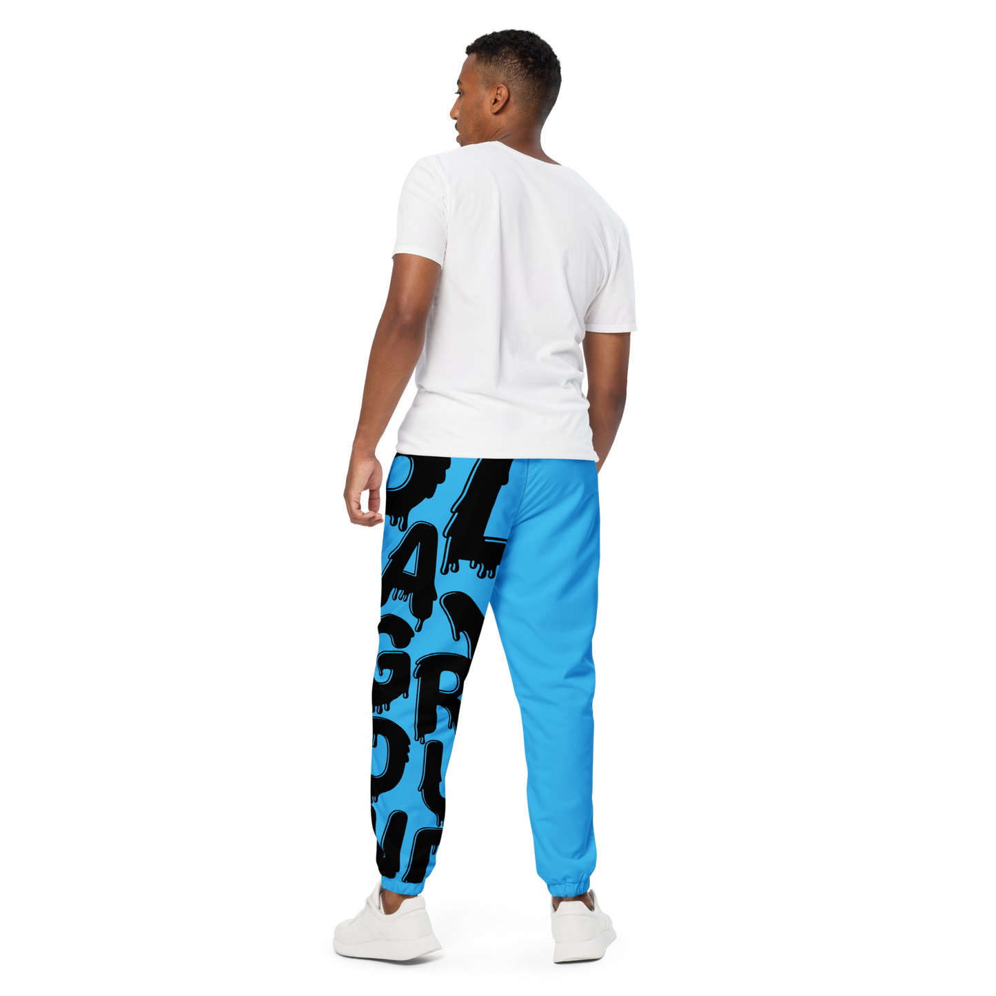 Deviant's Playground Unisex Track Pants - Sky Blue