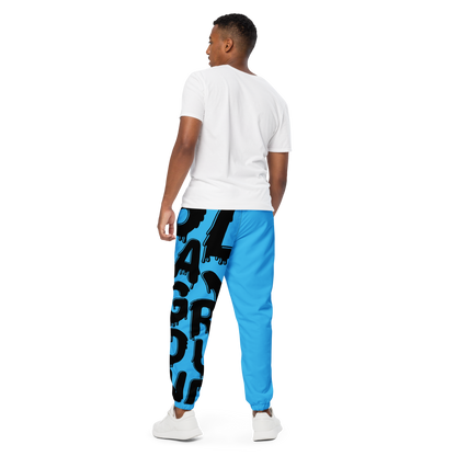 Deviant's Playground Unisex Track Pants - Sky Blue