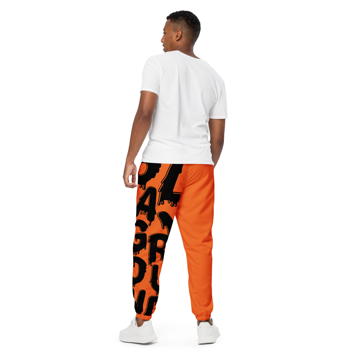 Deviant's Playground Unisex Track Pants - Orange