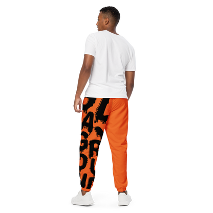 Deviant's Playground Unisex Track Pants - Orange