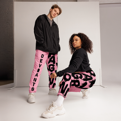 Deviant's Playground Unisex track pants - Cotton Candy