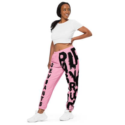 Deviant's Playground Unisex track pants - Cotton Candy