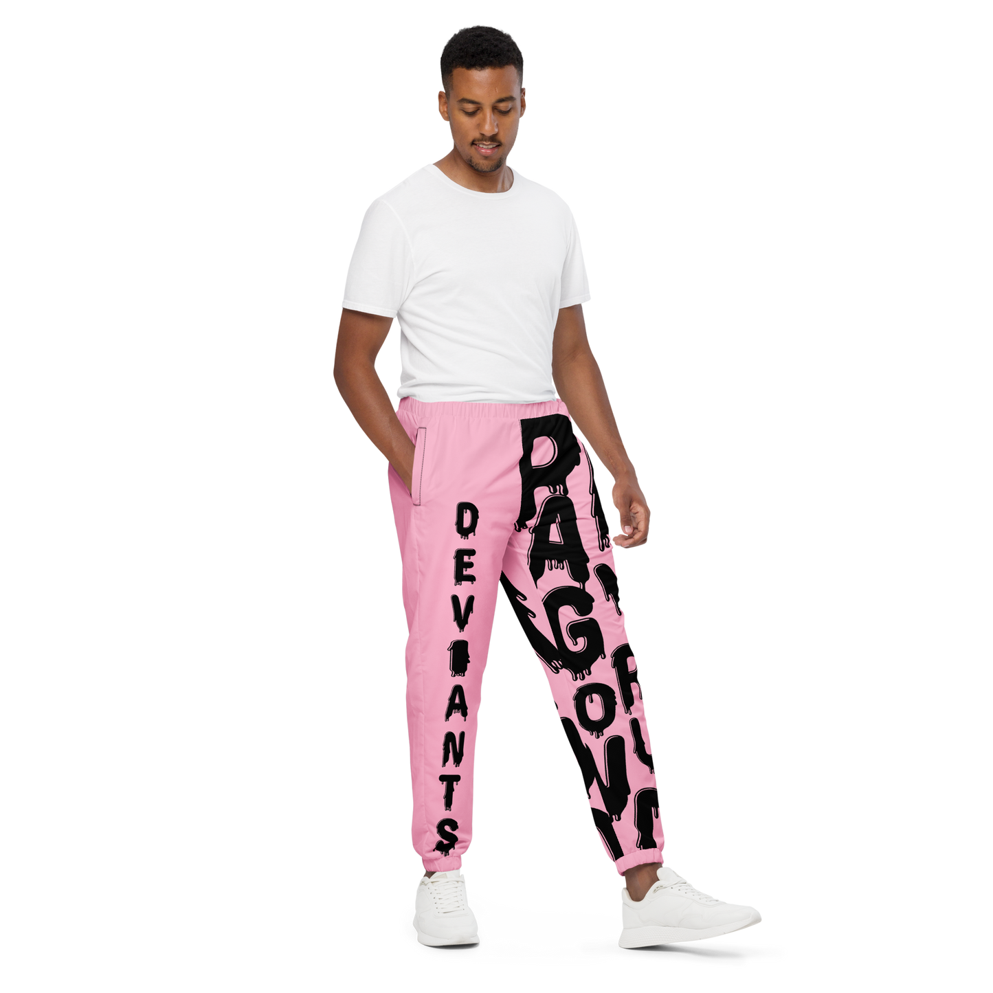 Deviant's Playground Unisex track pants - Cotton Candy