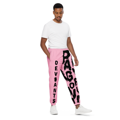 Deviant's Playground Unisex track pants - Cotton Candy