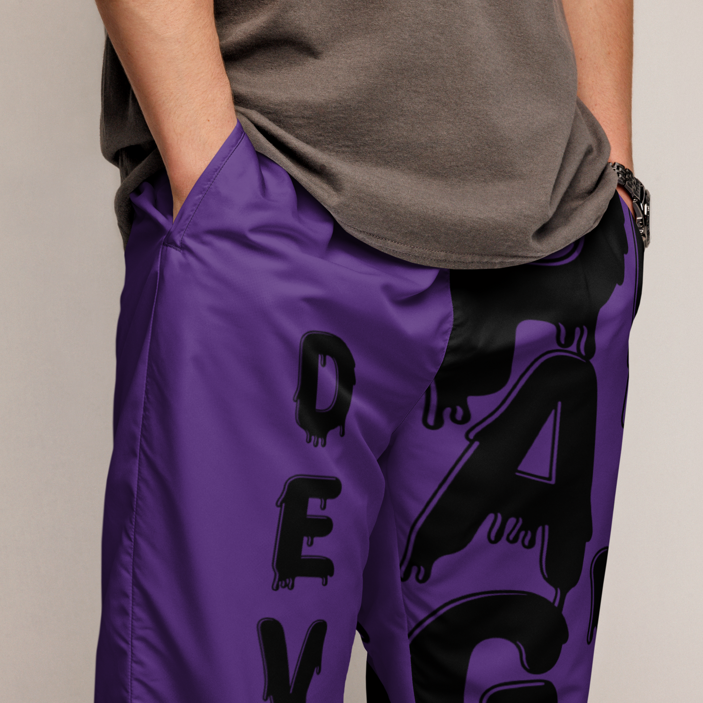 Deviant's Playground Unisex Track Pants - Indigo