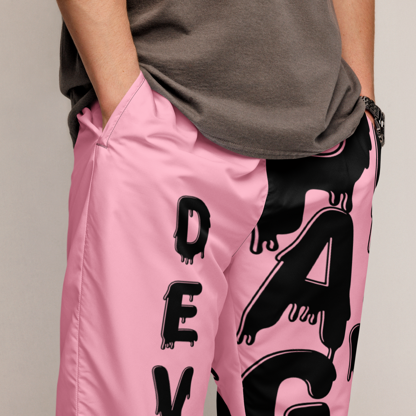 Deviant's Playground Unisex track pants - Cotton Candy