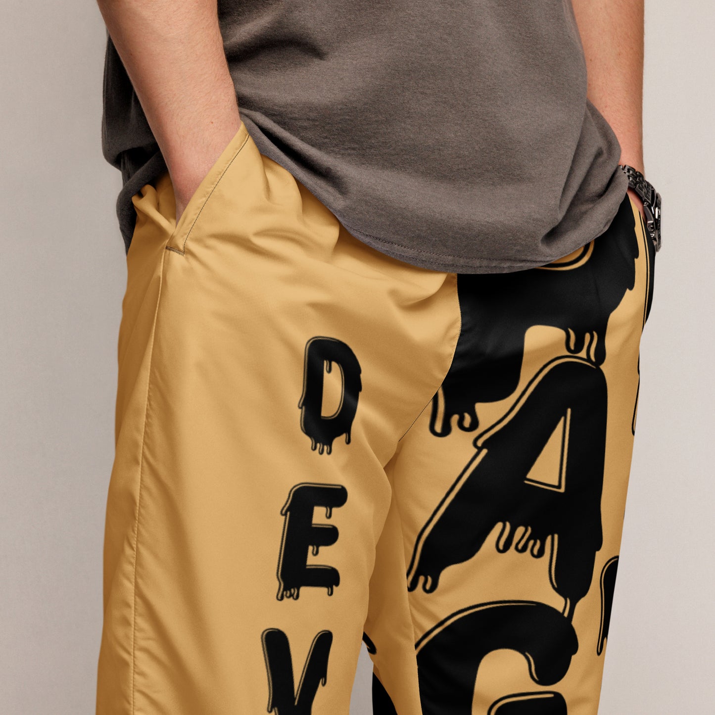 Deviant's Playground Unisex track pants - Fawn