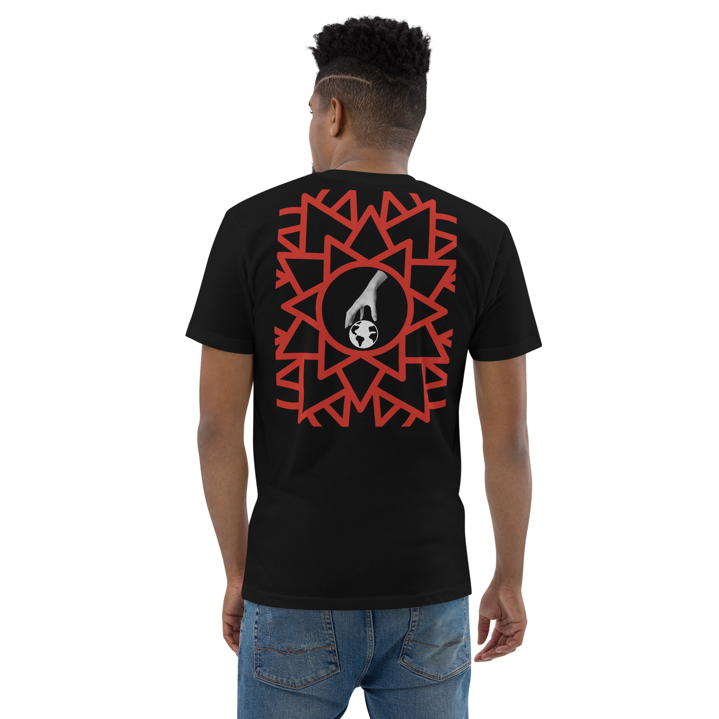 Escape The Ordinary Men's Fitted T-Shirt - Red