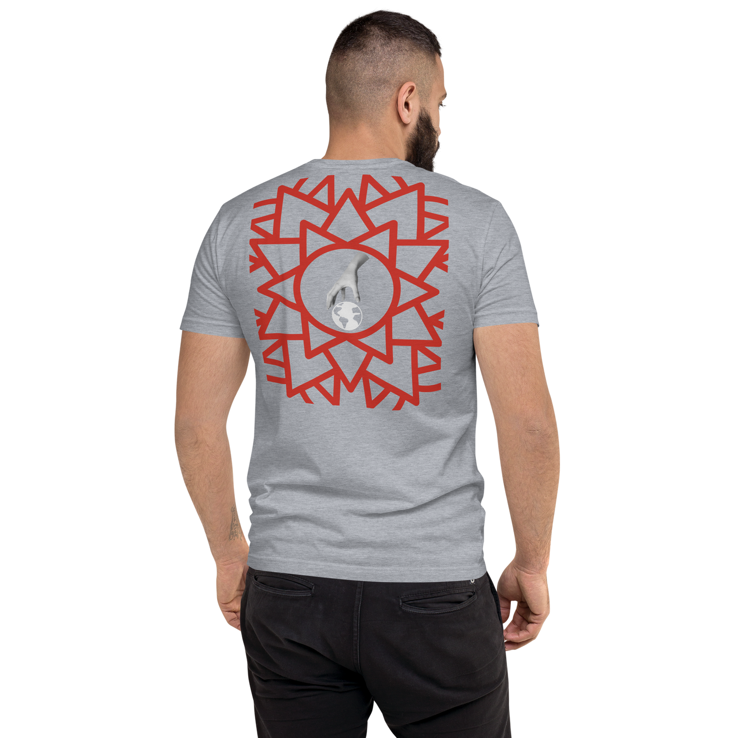 Escape The Ordinary Men's Fitted T-Shirt - Red