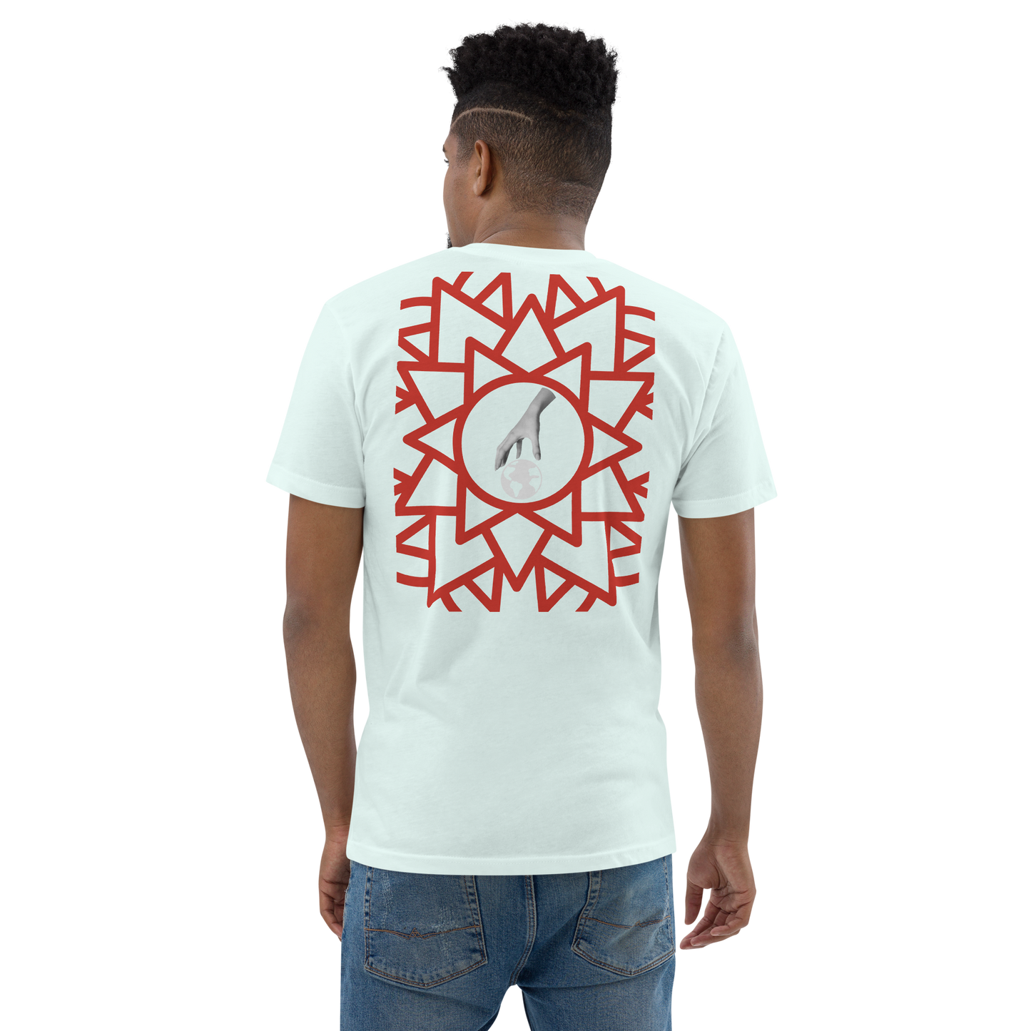 Escape The Ordinary Men's Fitted T-Shirt - Red