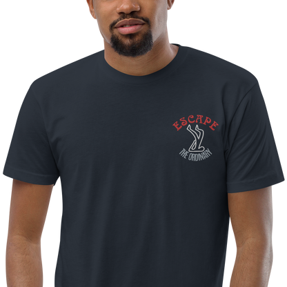 Escape The Ordinary Men's Fitted T-Shirt - Red