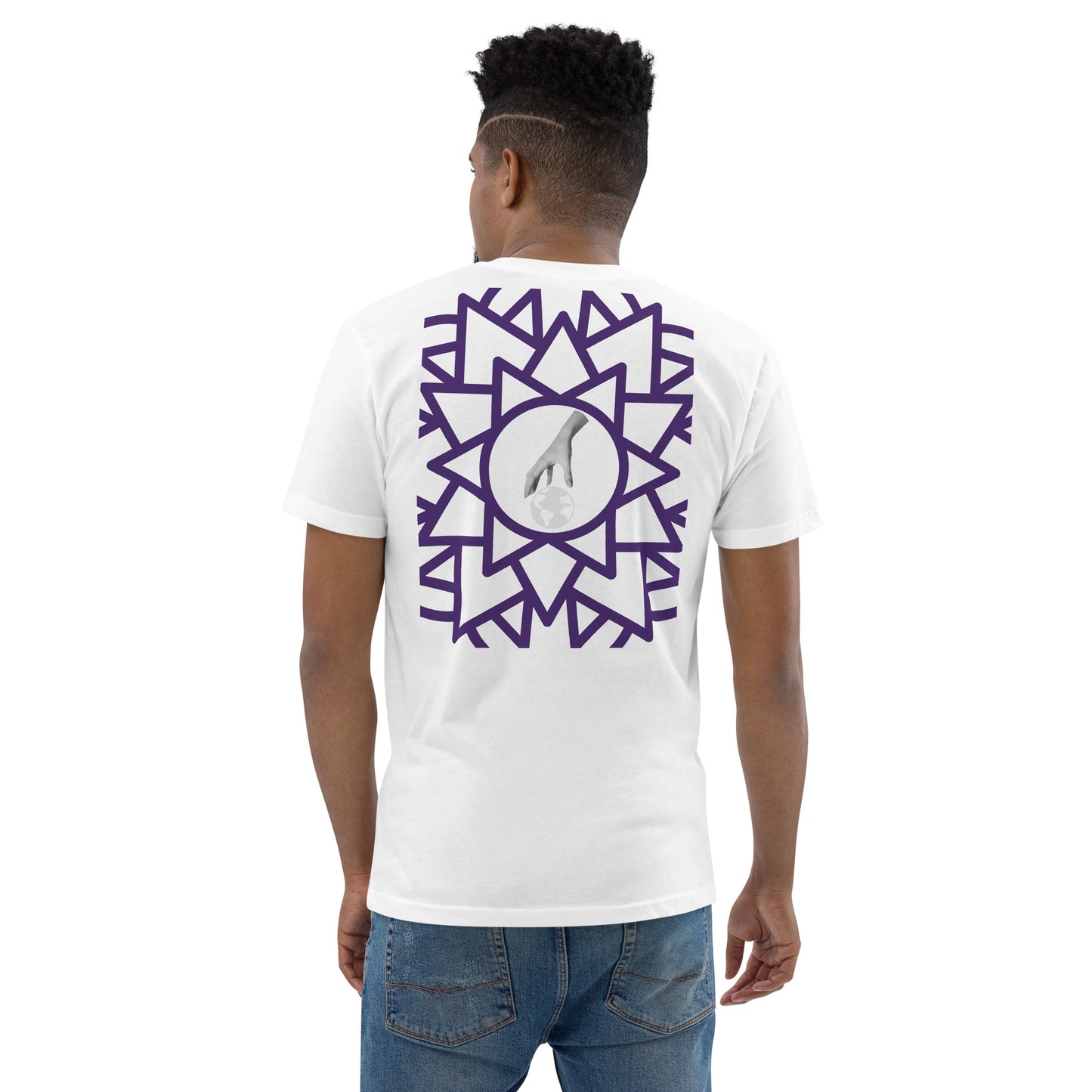 Escape The Ordinary Men's Fitted T-Shirt - Purple