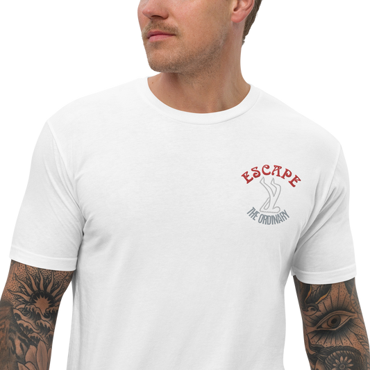 Escape The Ordinary Men's Fitted T-Shirt - Red