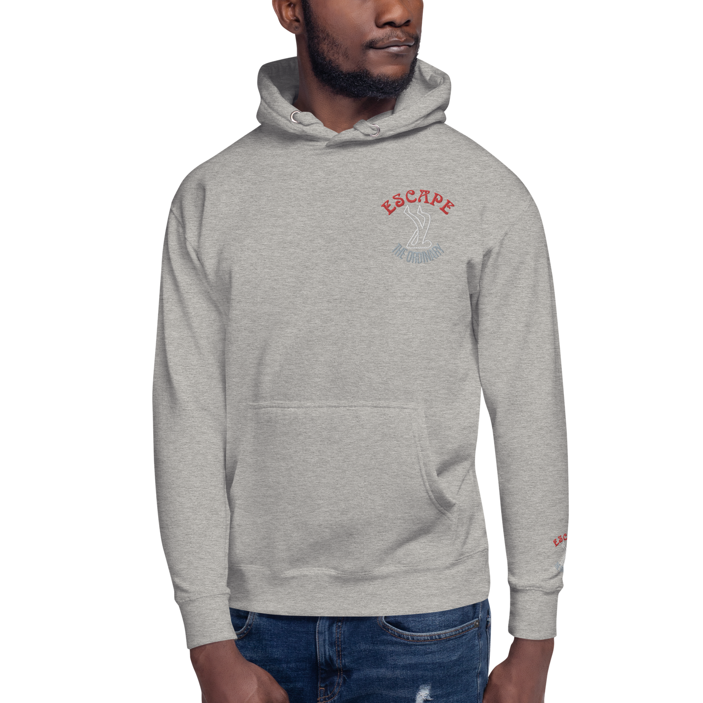 Escape The Ordinary Unisex Hoodie - Red