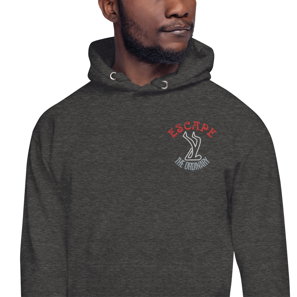 Escape The Ordinary Unisex Hoodie - Red