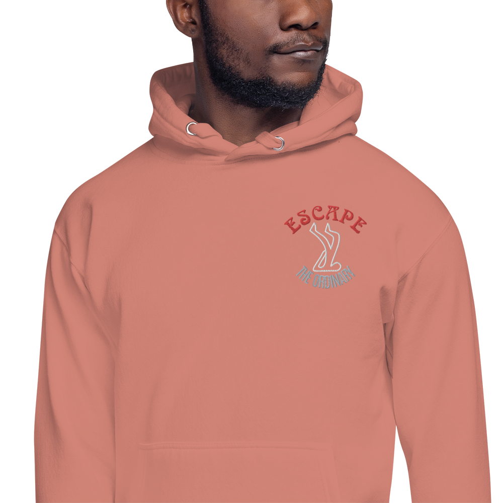 Escape The Ordinary Unisex Hoodie - Red