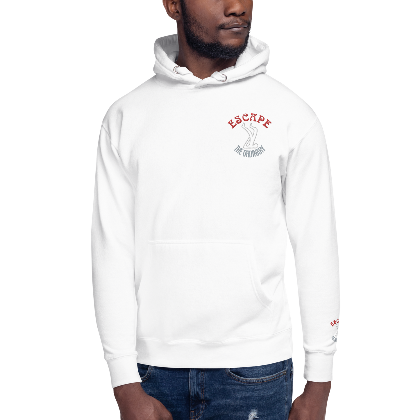 Escape The Ordinary Unisex Hoodie - Red